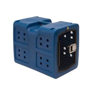 Catit White Tiger Voyageur Carrier, Blue for Cats and Small Dogs